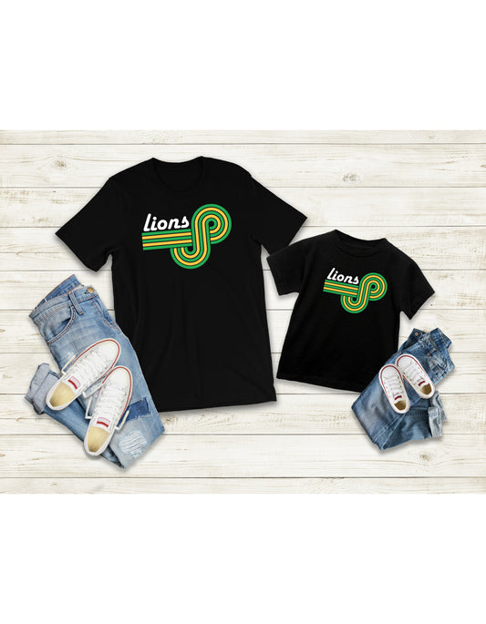 Custom Retro Mascot Tee-Rogue Magnolia Custom Designs