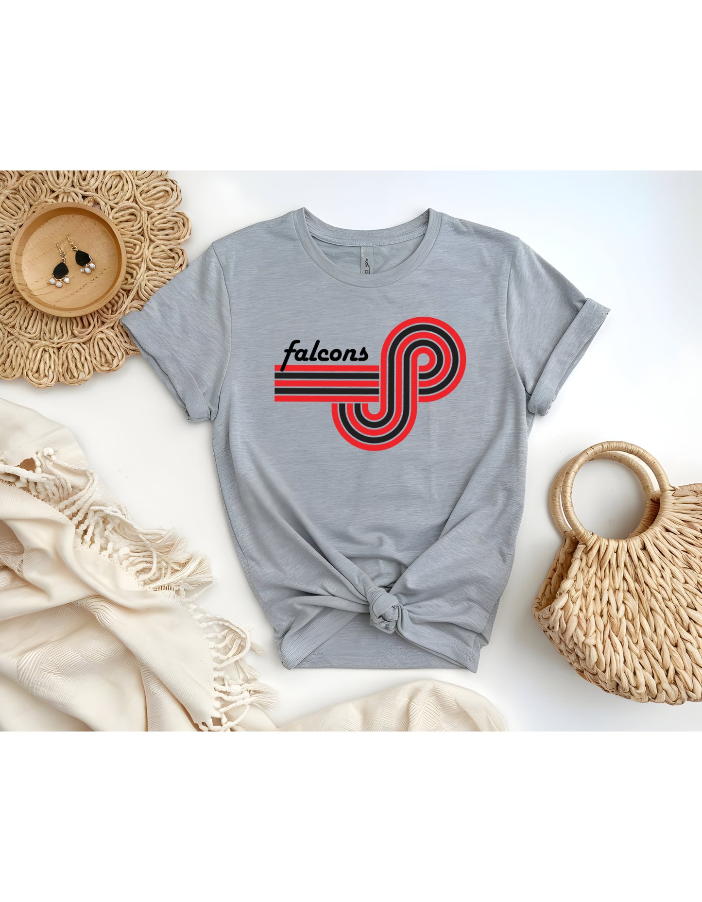 Custom Retro Mascot Tee-Rogue Magnolia Custom Designs