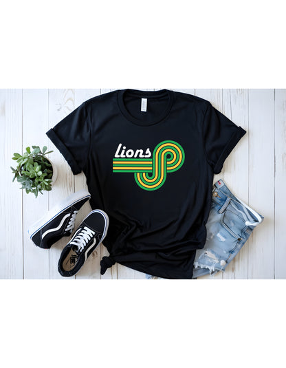 Custom Retro Mascot Tee-Rogue Magnolia Custom Designs