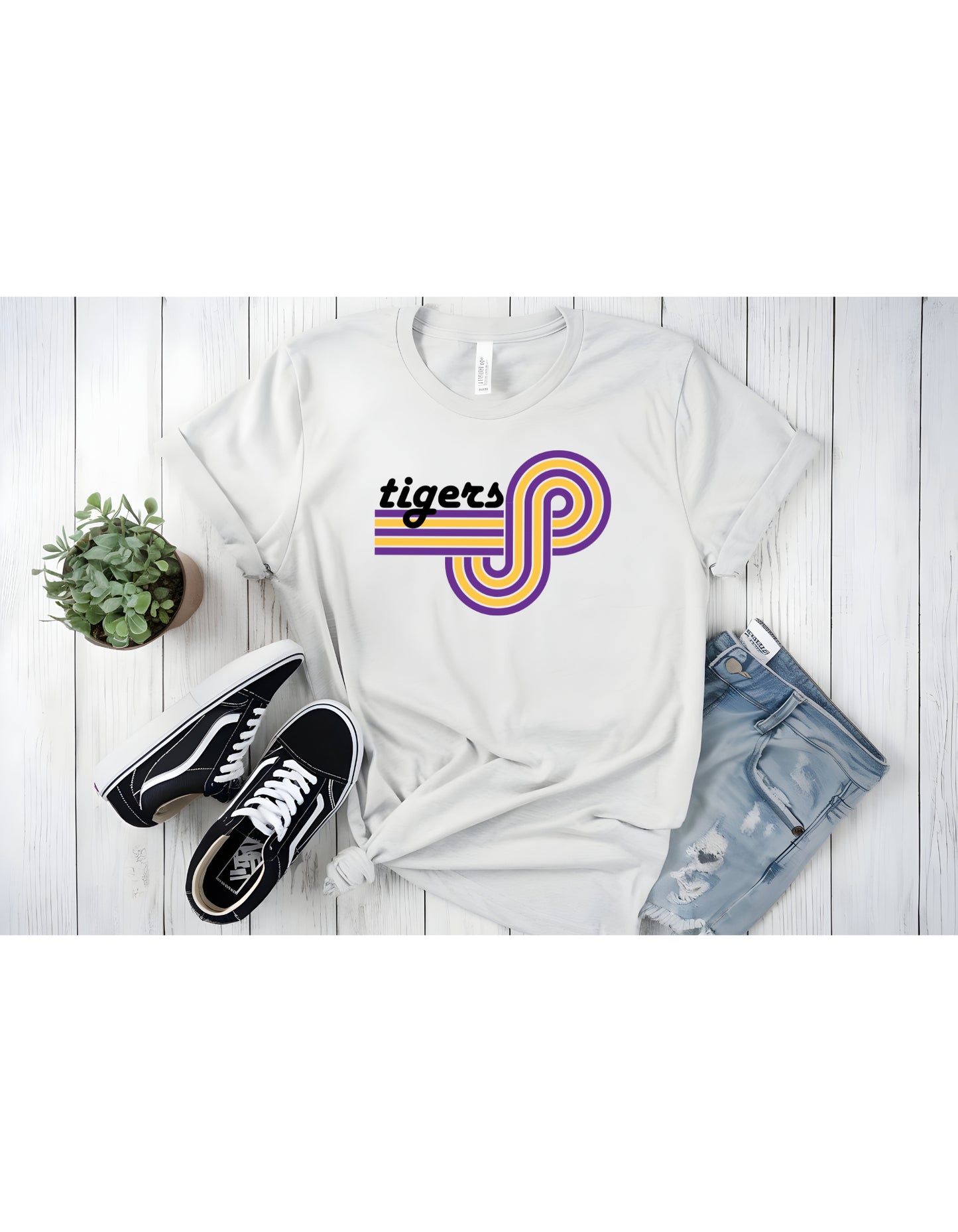 Custom Retro Mascot Tee-Rogue Magnolia Custom Designs