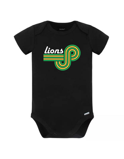 Custom Retro Mascot Onesie-Rogue Magnolia Custom Designs