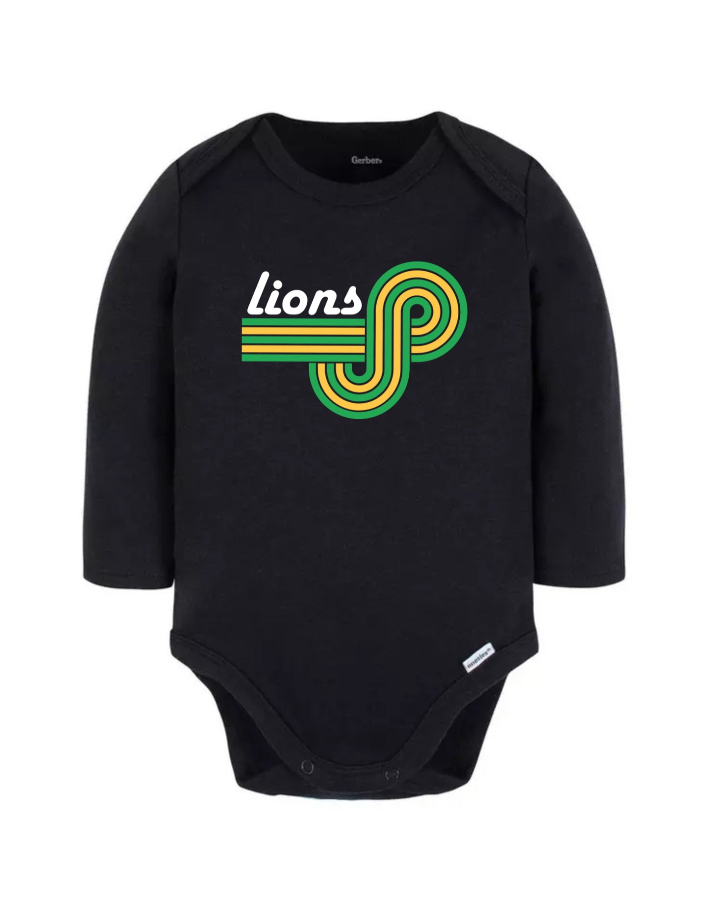 Custom Retro Mascot Onesie-Rogue Magnolia Custom Designs