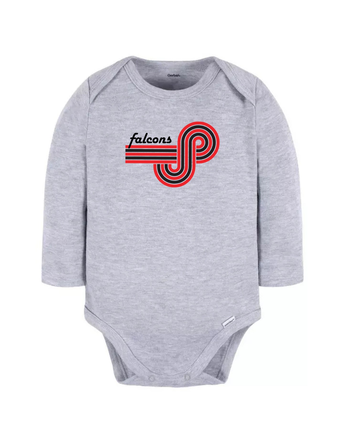 Custom Retro Mascot Onesie-Rogue Magnolia Custom Designs