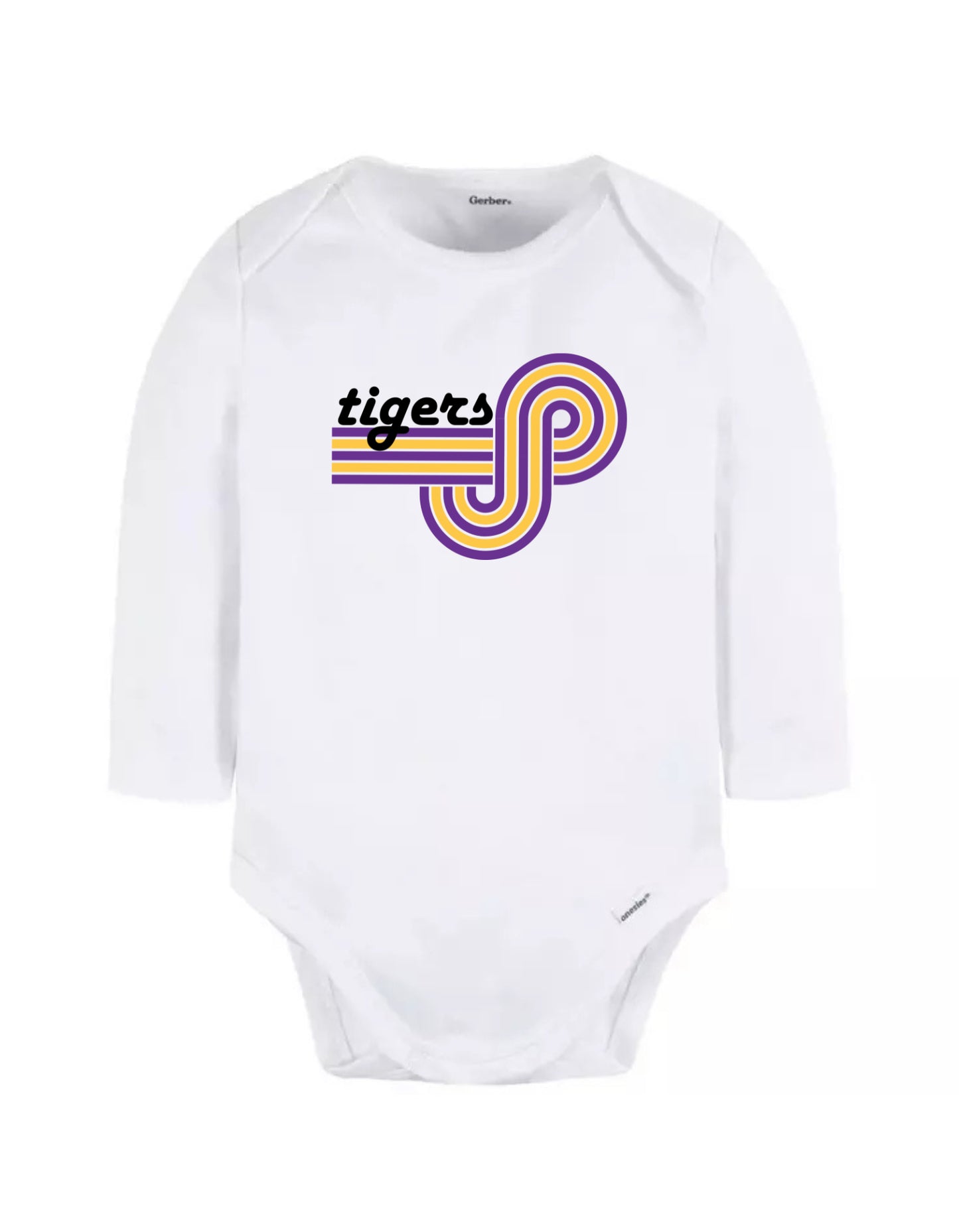 Custom Retro Mascot Onesie-Rogue Magnolia Custom Designs