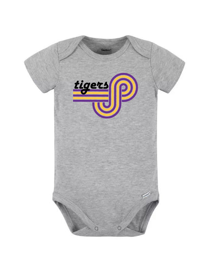 Custom Retro Mascot Onesie-Rogue Magnolia Custom Designs
