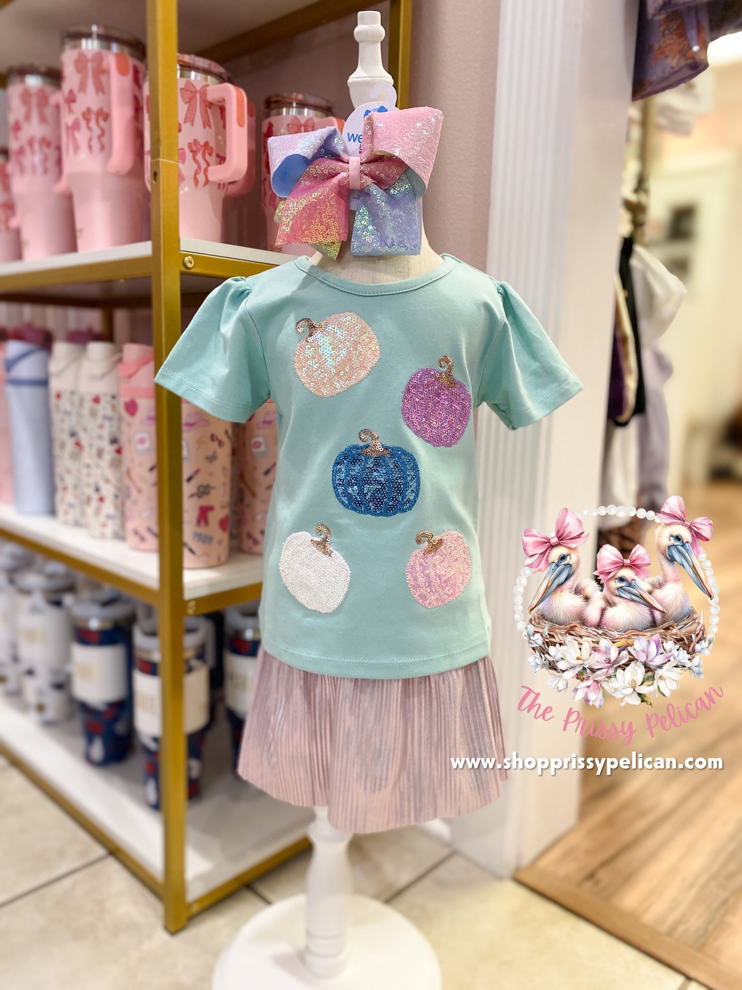 Pumpkin Patch Sparkle Tee
