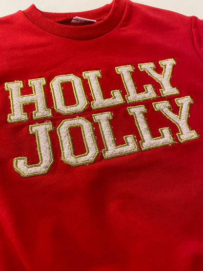 Holly Jolly shirt/bubble