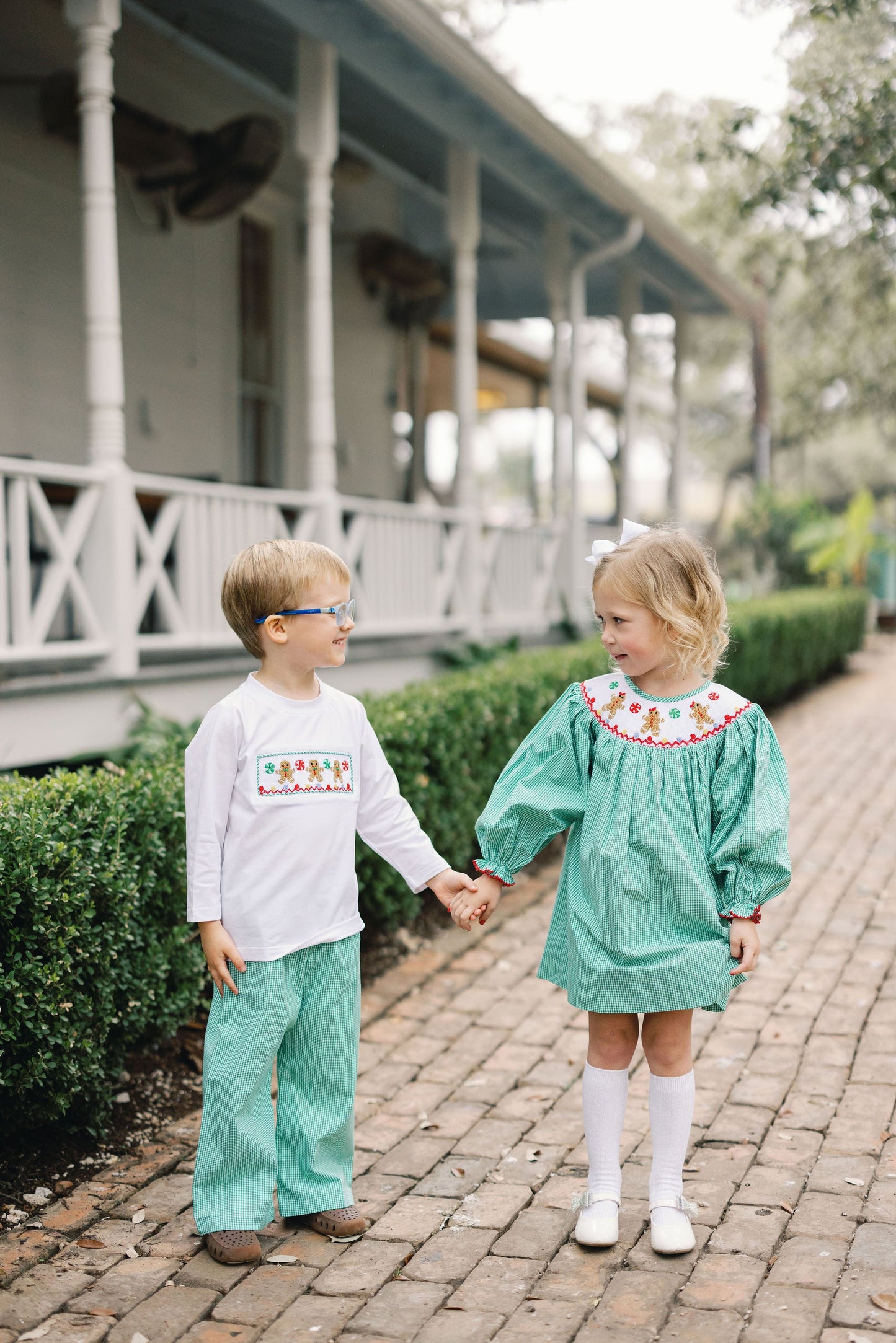 Candy Cane Lane Trey Pant Set – Boys Christmas Outfit