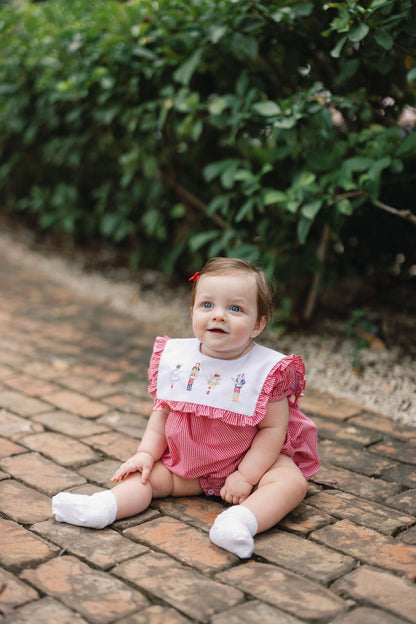 Nutcracker Clara Bubble – Baby Girl Christmas Bubble
