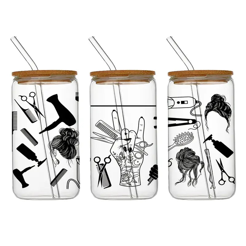 Hairstylist Acrylic Can Cups-Rogue Magnolia Custom Designs
