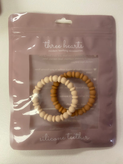 Silicone Teething Bracelet Set
