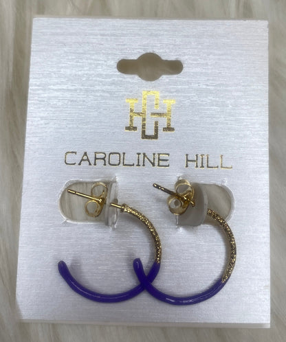 Dapper Dipped Hoop Earring