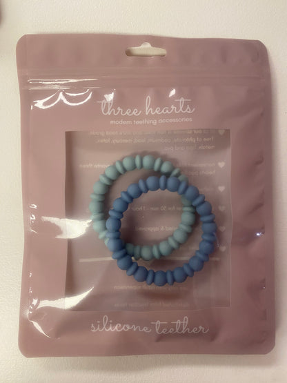 Silicone Teething Bracelet Set