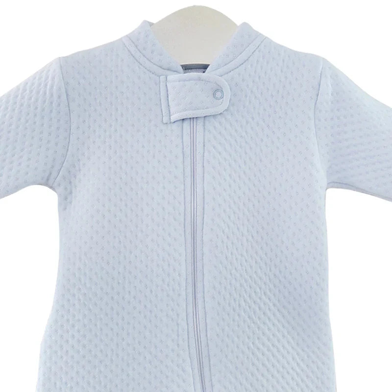 Dreaminess Zipper Footie (white)