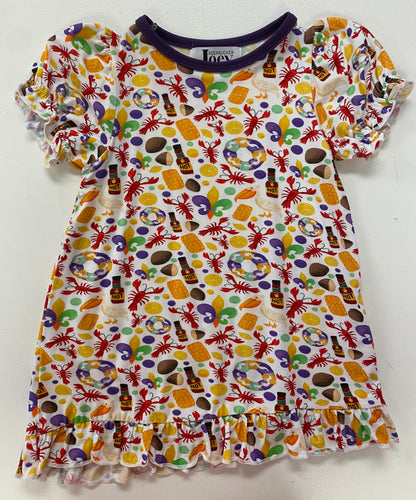 Louisiana Mardi Gras Dress
