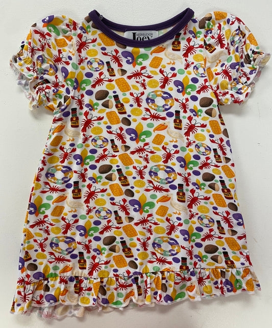 Louisiana Mardi Gras Dress