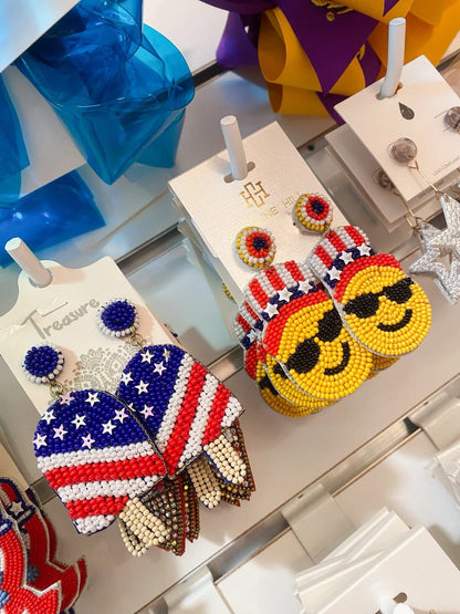 Patriotic Popsicle Earrings