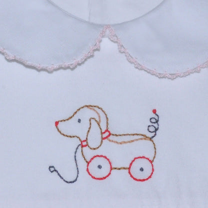 Pull-a-Long Puppy Bubble-Pink