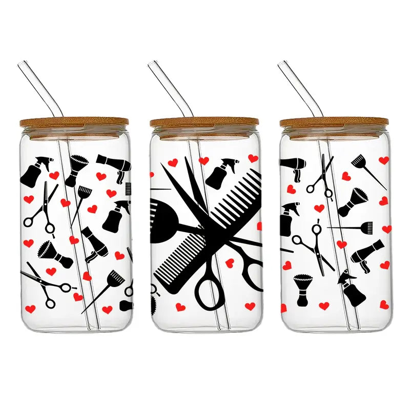 Hairstylist Acrylic Can Cups-Rogue Magnolia Custom Designs