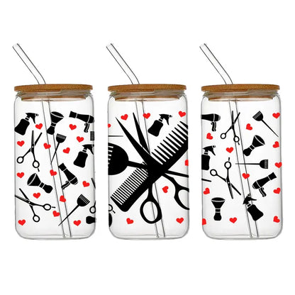 Hairstylist Acrylic Can Cups-Rogue Magnolia Custom Designs