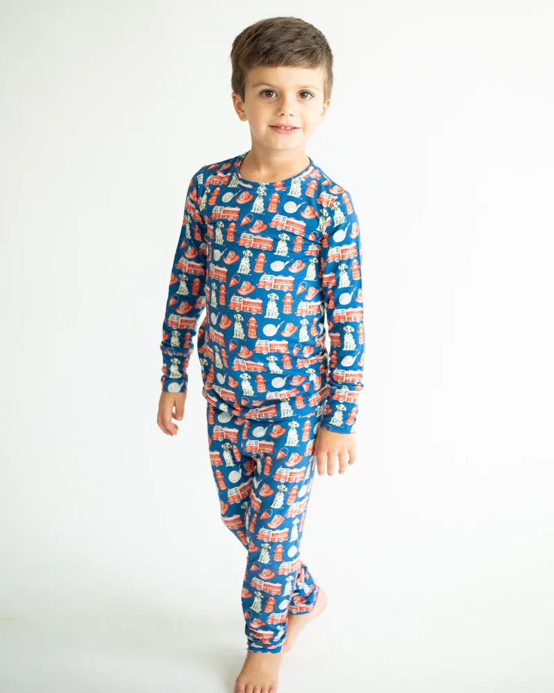 Fireman Pajama Lounge Set