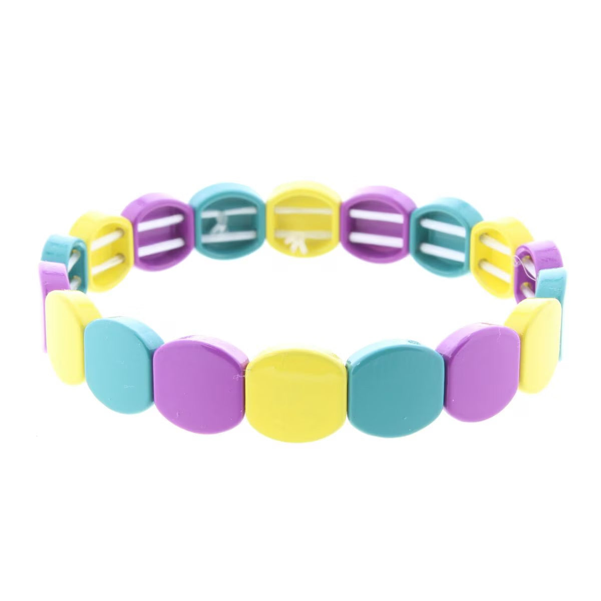 Mardi Gras Stretch Bracelet