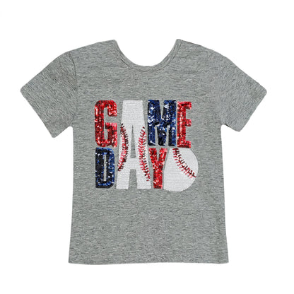 Gameday Red and Navy Shirt