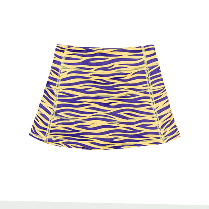 Tiger Striped Tennis Skort