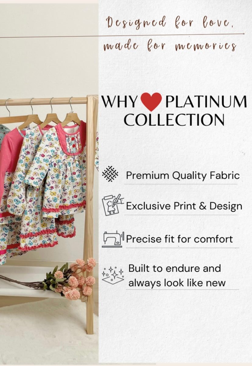 Platinum Star Shorts Set– Ruffle Sleeve Top & Star Print Shorts for Girls