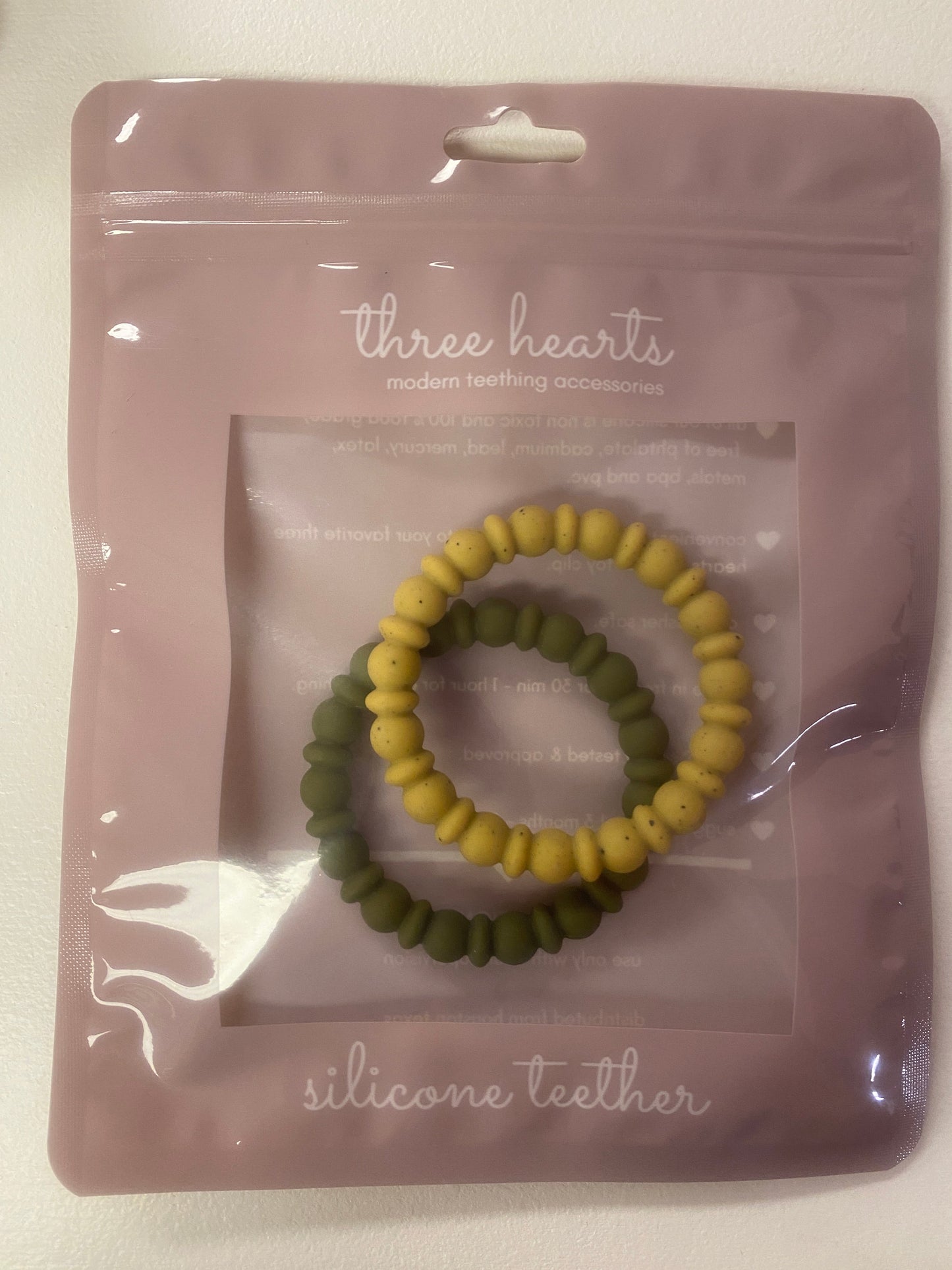 Silicone Teething Bracelet Set