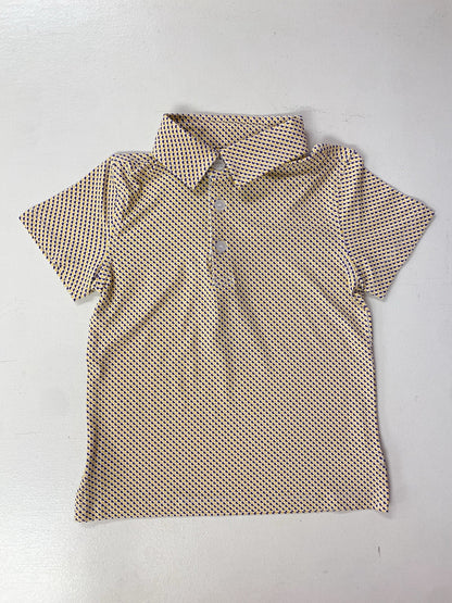 Louisiana State Micro Print Polo – Boys Performance Shirt