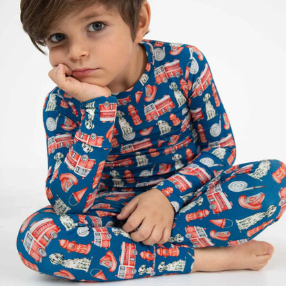 Fireman Pajama Lounge Set