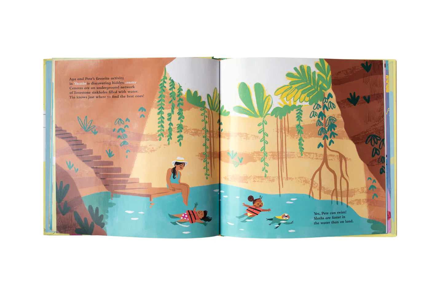 The Amazing Adventures of Aya & Pete in Mexico! (Hardcover)-Rogue Magnolia Custom Designs