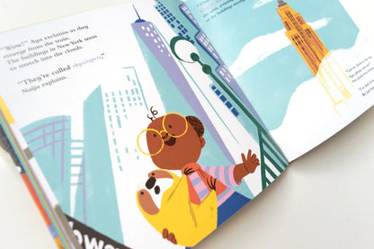 The Amazing Adventures of Aya & Pete in New York! (Hardcover)-Rogue Magnolia Custom Designs