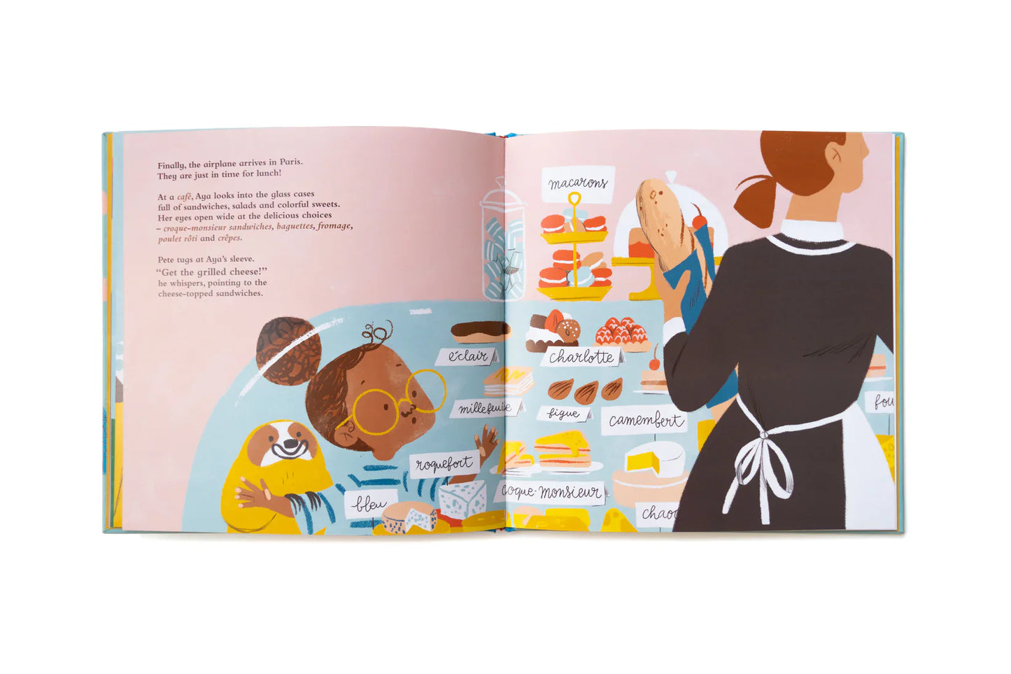 The Amazing Adventures of Aya & Pete in Paris! (Hardcover)-Rogue Magnolia Custom Designs