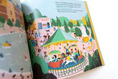 The Amazing Adventures of Aya & Pete in Paris! (Hardcover)-Rogue Magnolia Custom Designs