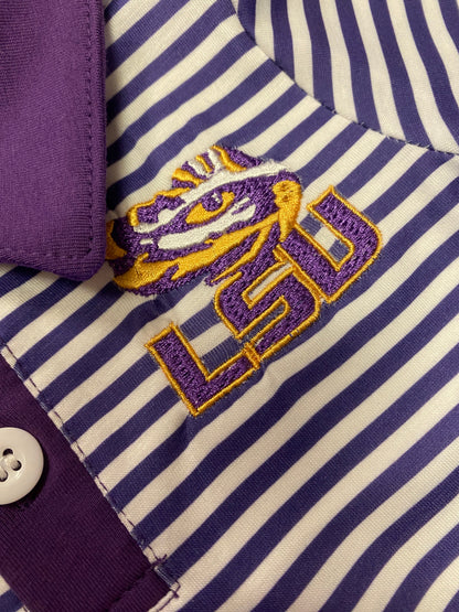 LSU Tigers Embroidered Button Down Shirt
