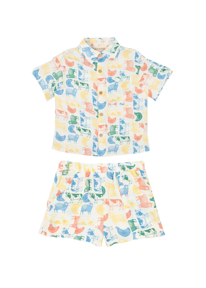 Barnyard Babe 2PC Short Set