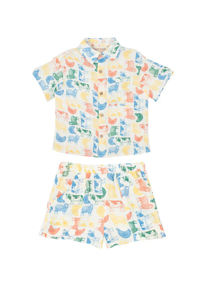 Barnyard Babe 2PC Short Set