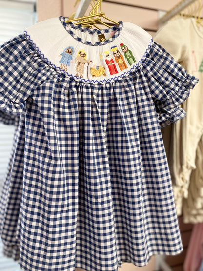 Nativity Smocked Bishop