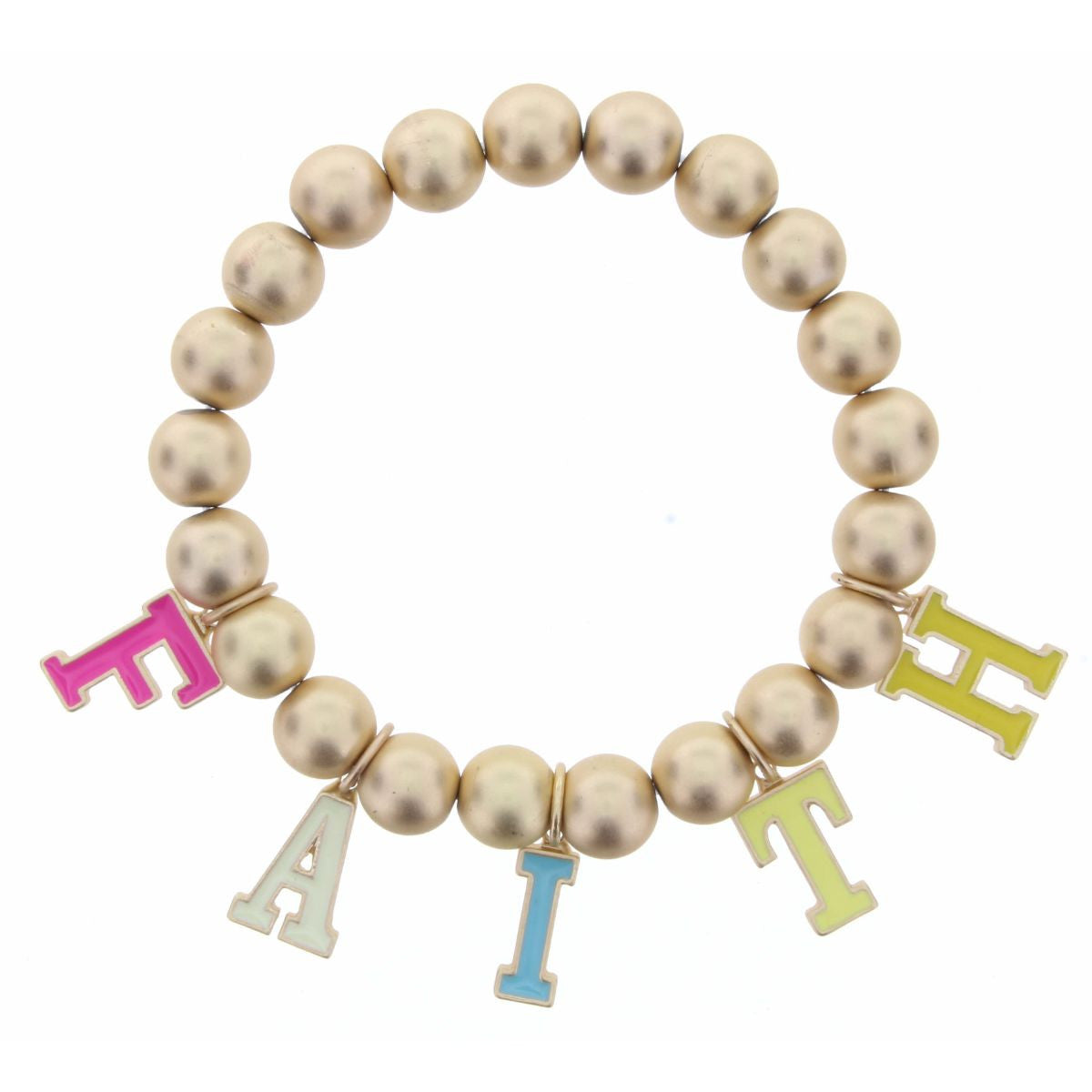 Gold Faith Bracelet