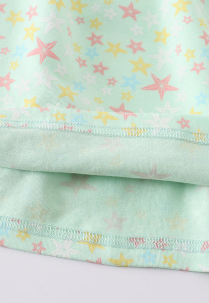 Platinum Star Print Dress– Sparkle & Shine for Every Occasion