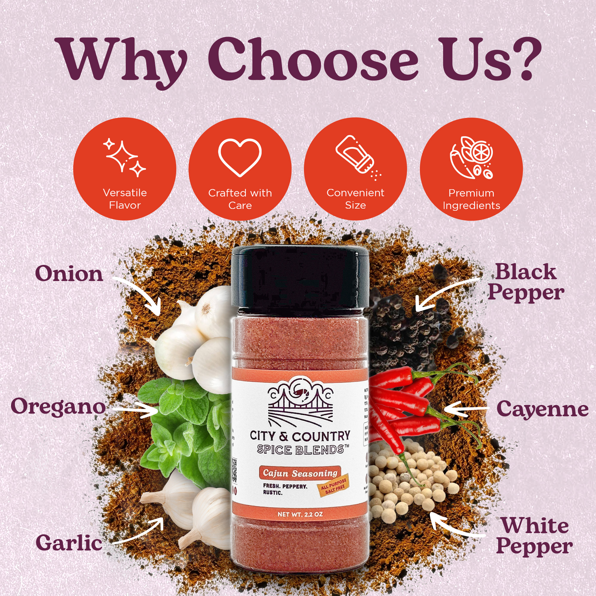 Cajun Seasoning-Rogue Magnolia Custom Designs