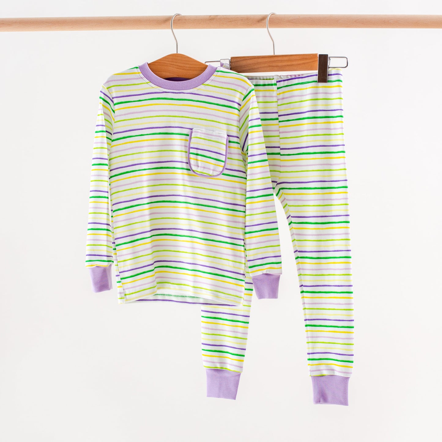 Carnival Time Organic Cotton Kids Pajamas-Rogue Magnolia Custom Designs