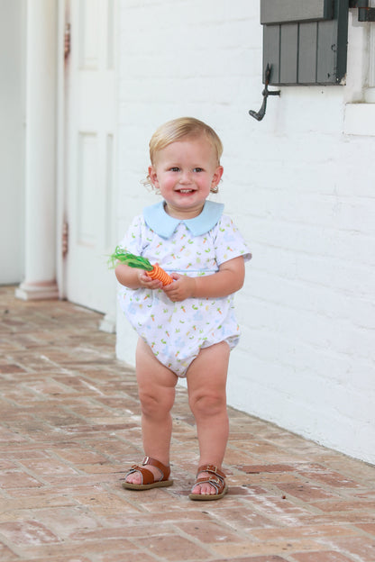 Blue Cottontail Bubble – Baby Boy Easter Outfit