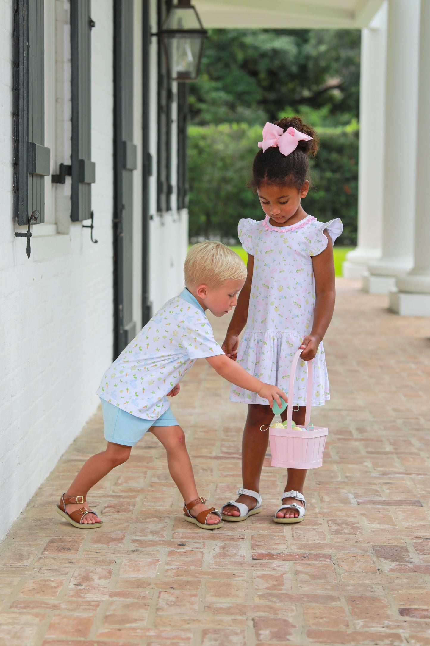 Boys Cottontail Polo Short Set – Spring & Easter Outfit