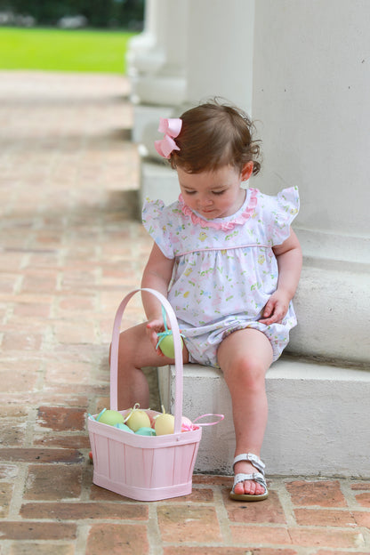 Cottontail Garden Ruffle Bubble – Girls Easter Bubble Outfit