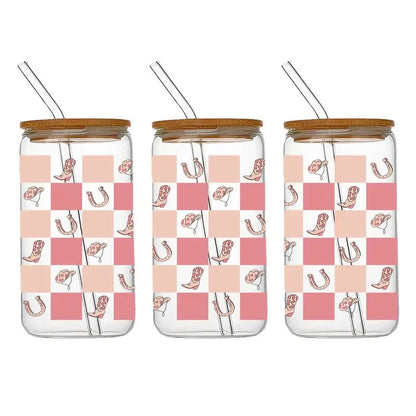 Limited Drop Western Themed Acrylic Can Cups-Rogue Magnolia Custom Designs
