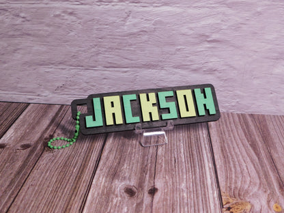 Custom Block Name Tag-Rogue Magnolia Custom Designs