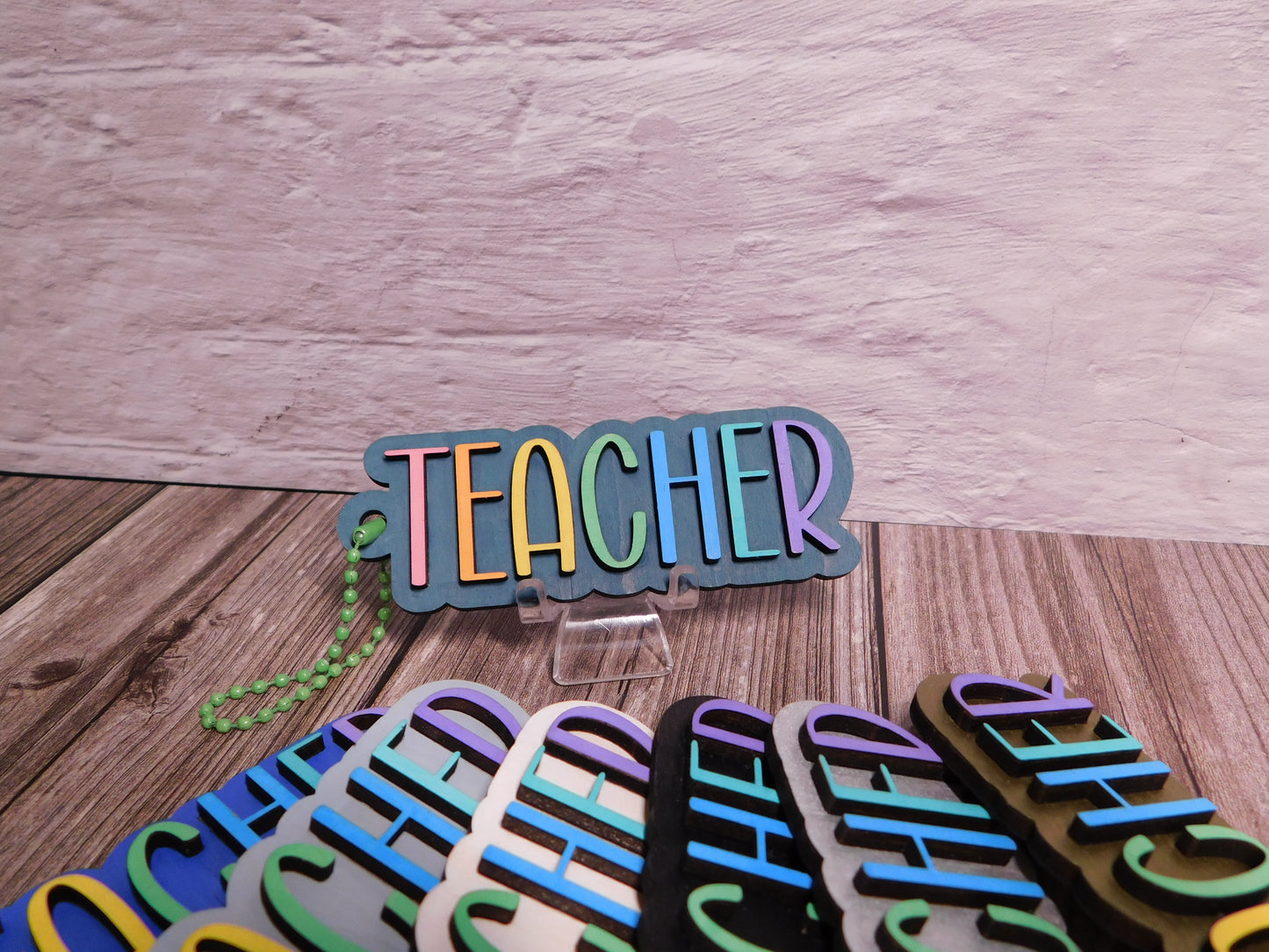 Teacher Bag Tag-Rogue Magnolia Custom Designs